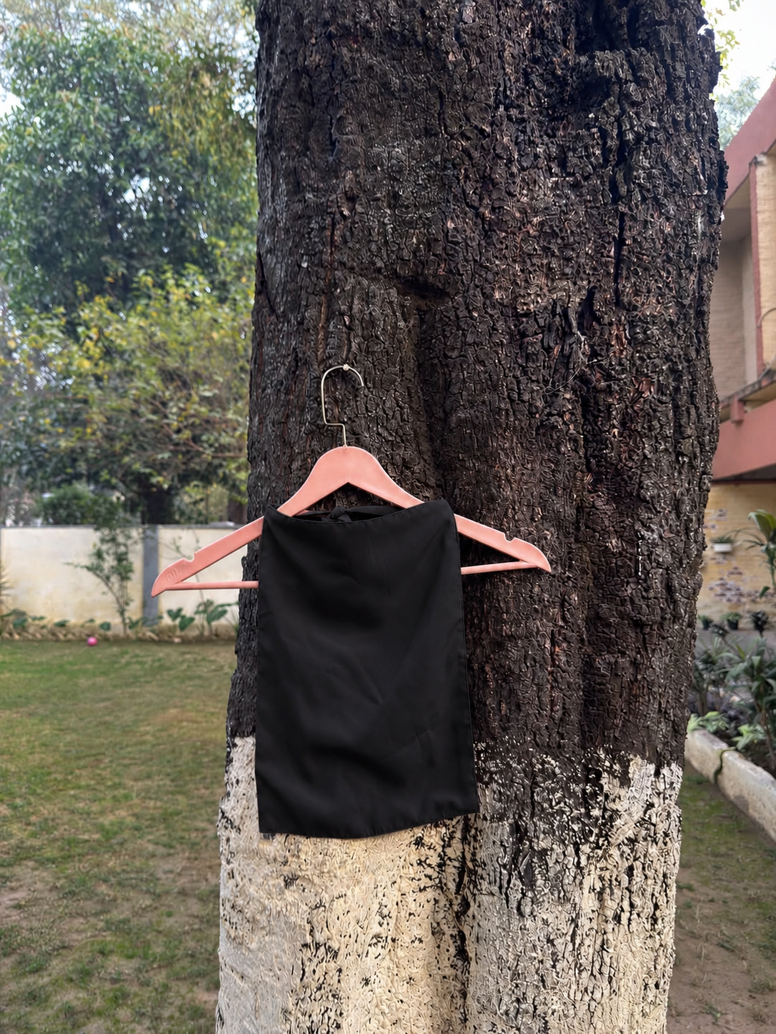 EMBROIDERED 3 PIECE (NAQAB , JILBAB & SKIRT) - Black