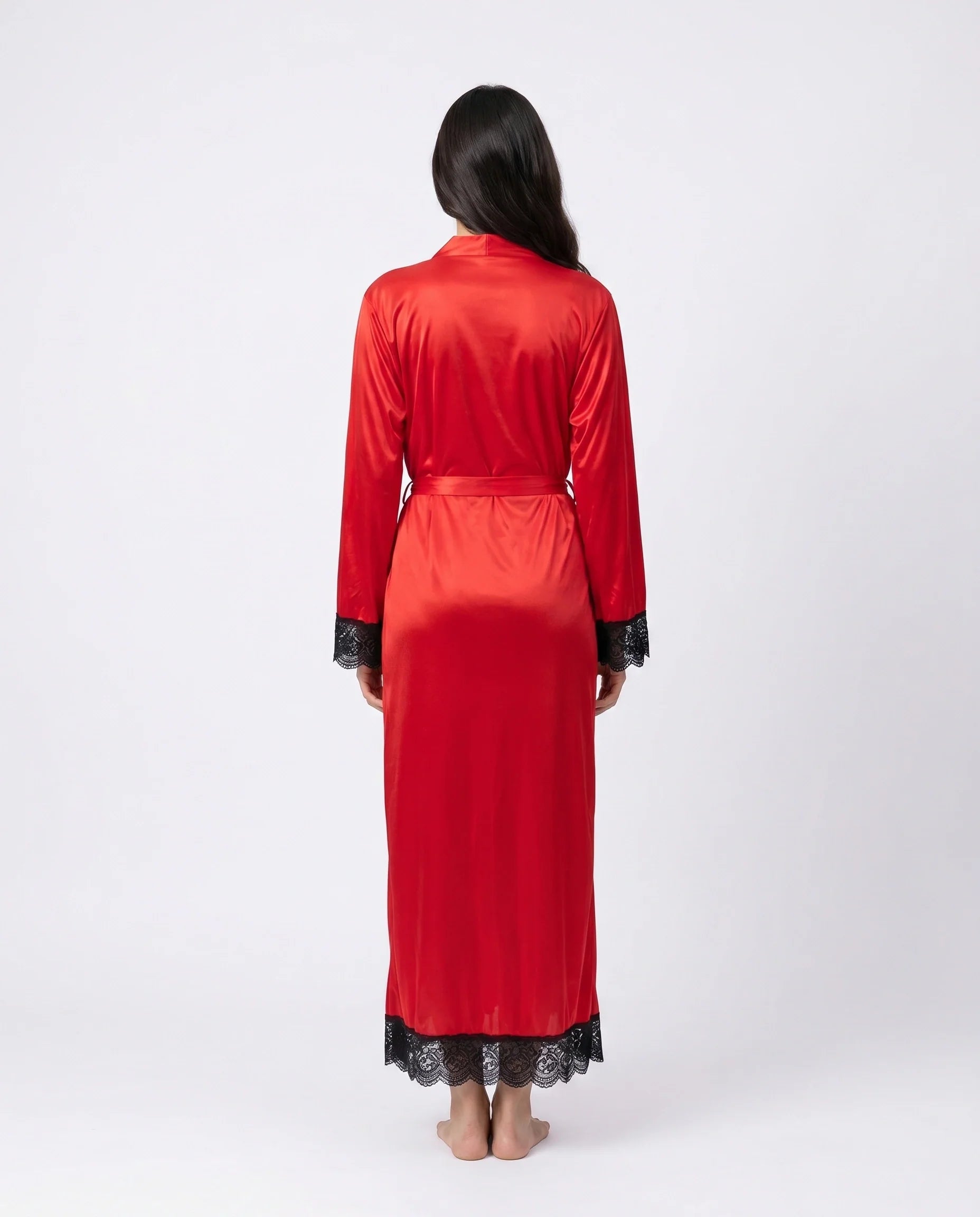 Artistry -Lace Long Robe